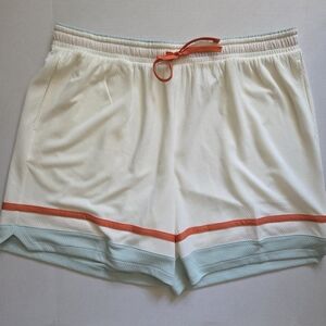 Men's Tek Gear Retro Basketball Shorts, Size: XL, Ivory Mint